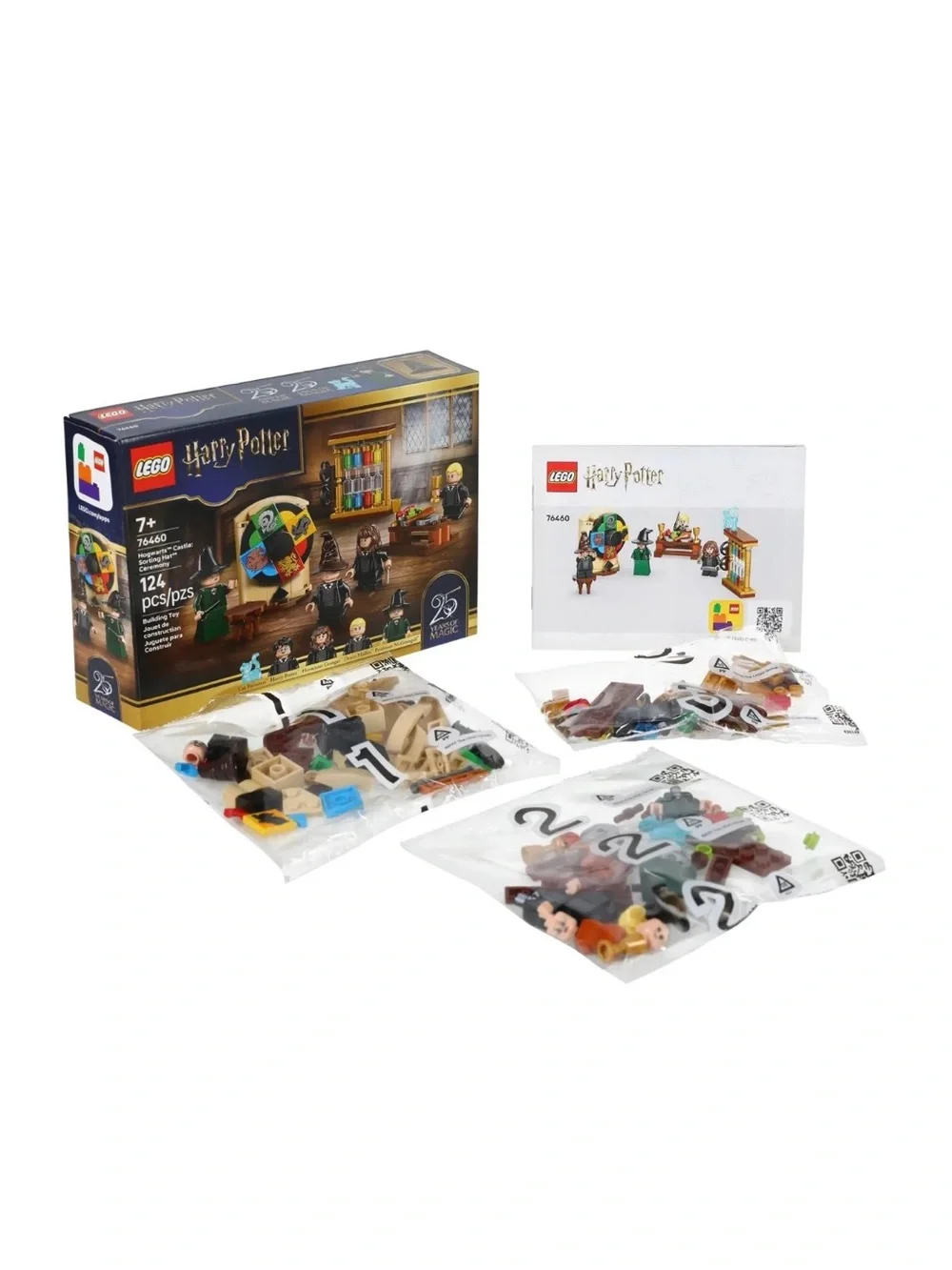 LEGO Harry Potter NWT Hogwarts Castle Sorting Hat Ceremony Set 76460 124 Piece